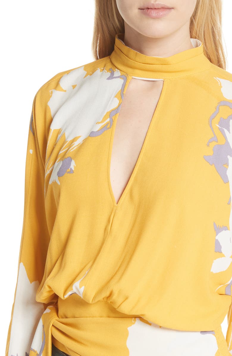 Free People Say You Love Me Blouse, Alternate, color,