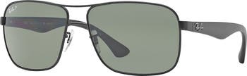 59mm Polarized Navigator Sunglasses