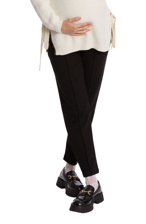 Cache Coeur Clark Maternity Carrot Trousers In Black