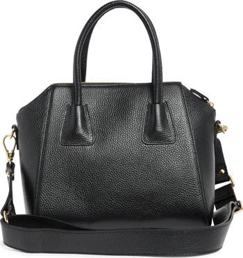 Minimi Rock Leather Top Handle Bag