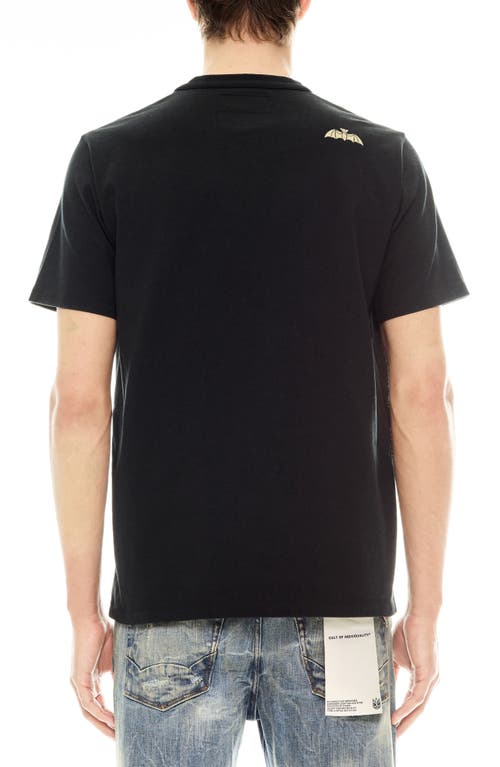 Cult Of Individuality Lucky Bastard Cotton Graphic T-shirt In Black
