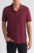 Vince Cotton Slub Jersey Polo
