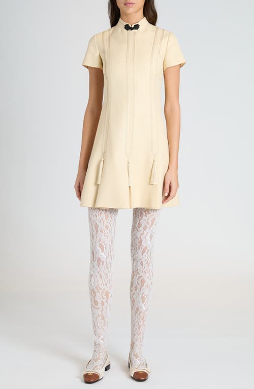 Valentino Garavani Tassel Trimmed Minidress