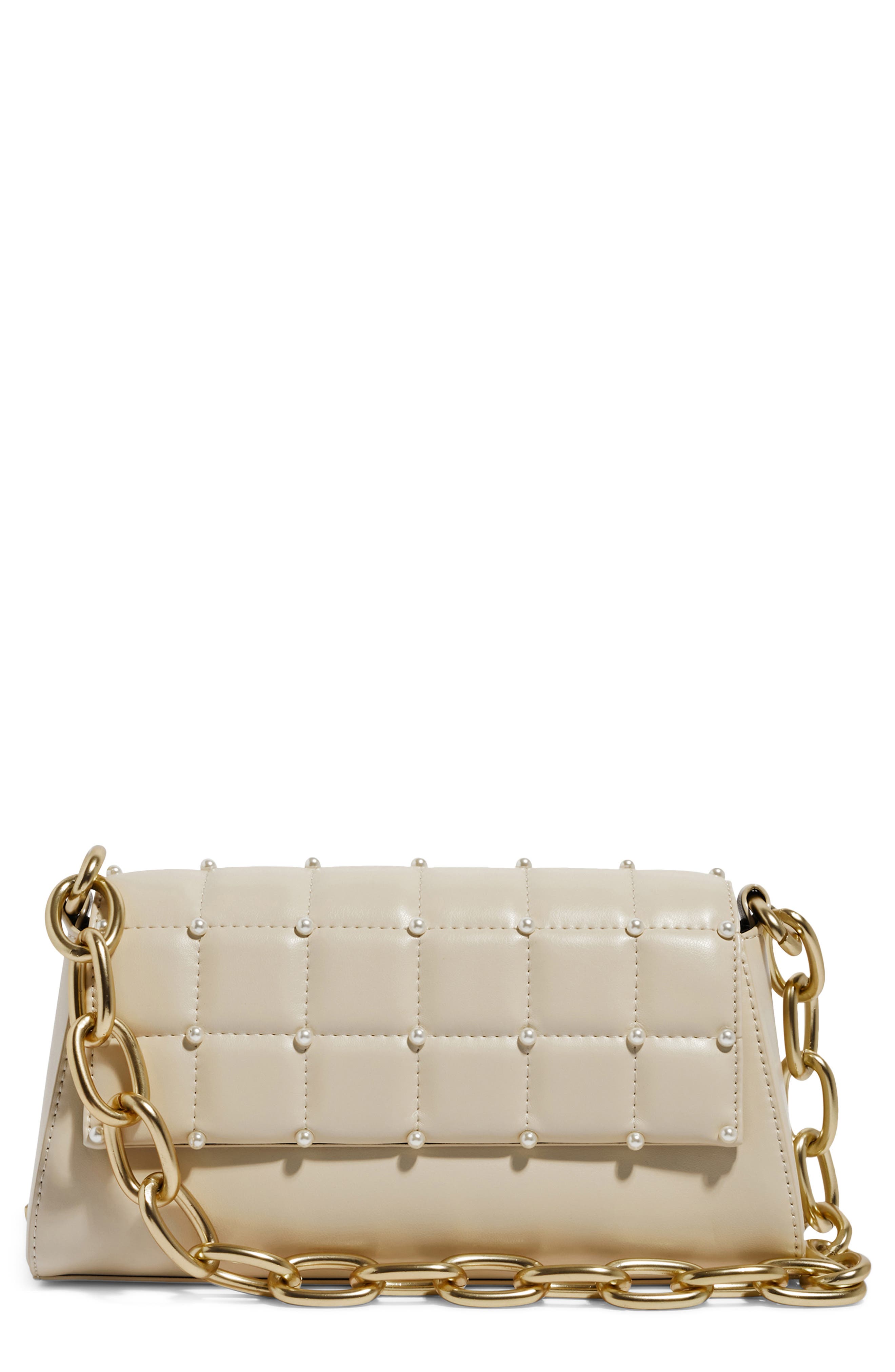 HOUSE OF WANT We Fashion Vegan Leather Shoulder Bag, Main, color, 