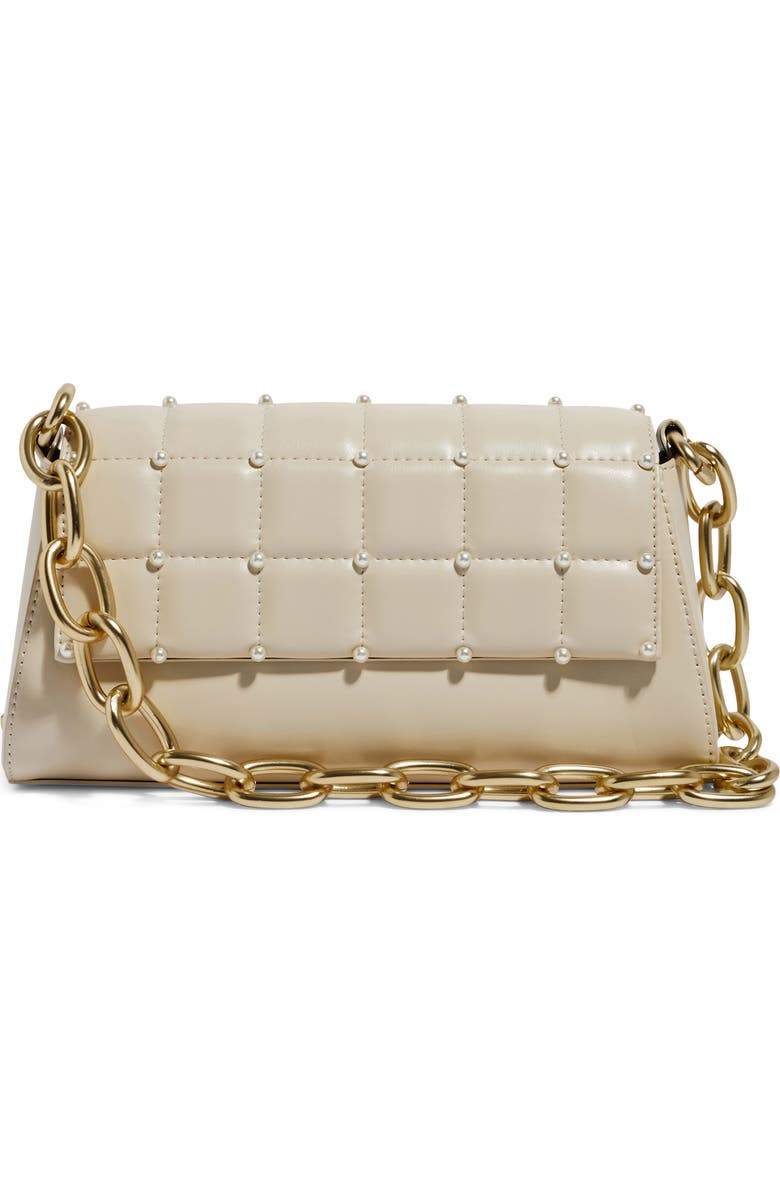 HOUSE OF WANT We Fashion Vegan Leather Shoulder Bag, Main, color,