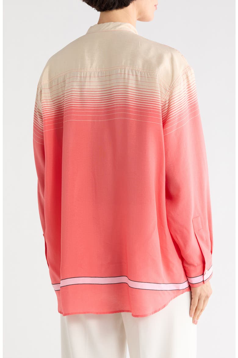 Long Sleeve Tunic Top, Alternate, color, CORAL