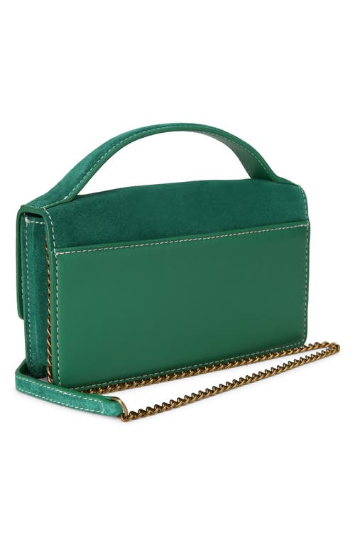 Kurt Geiger London Small Bond Top Handle Bag In Green