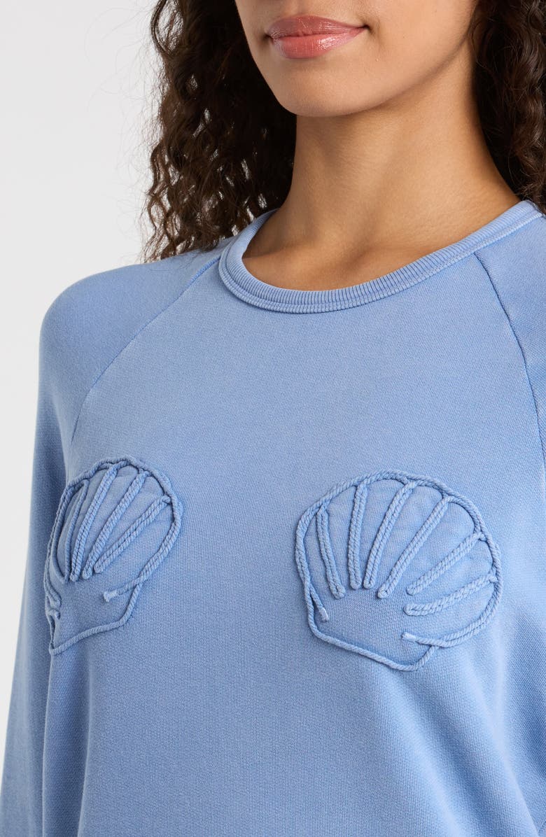Marine Layer Cloud 9 French Terry Sweatshirt, Alternate, color, Granada Sky