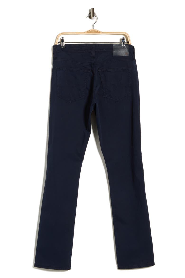 Everett Stretch Sateen Slim Straight Pants, Alternate, color, DEEP TRENCHES