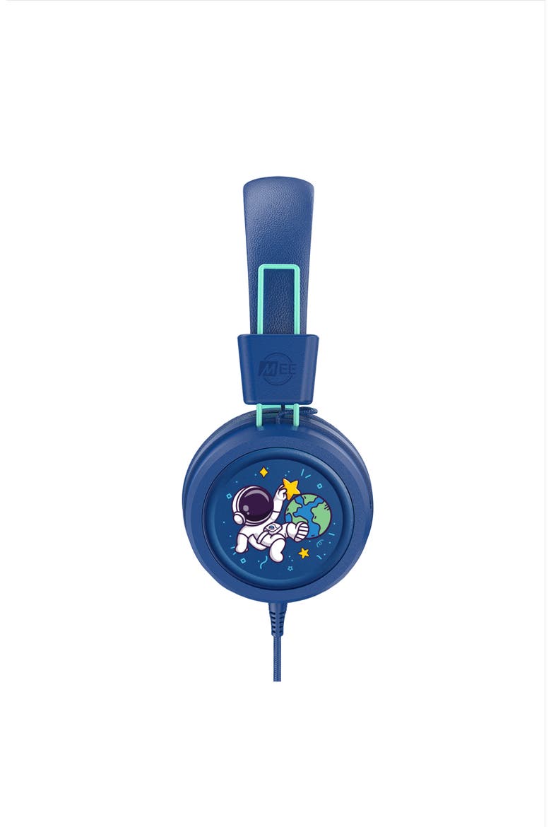 KidJamz KJ55AUX  3.5mm Headphones for Kids w/ Mic, Alternate, color, Blue