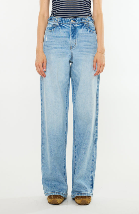 Kiara Low Curve Wide Jeans