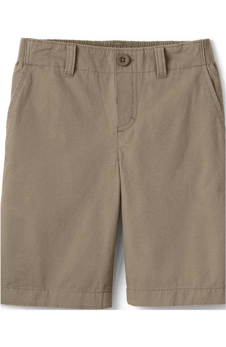 Lands' End Kids Pull On Shorts, Alternate, color, Khaki