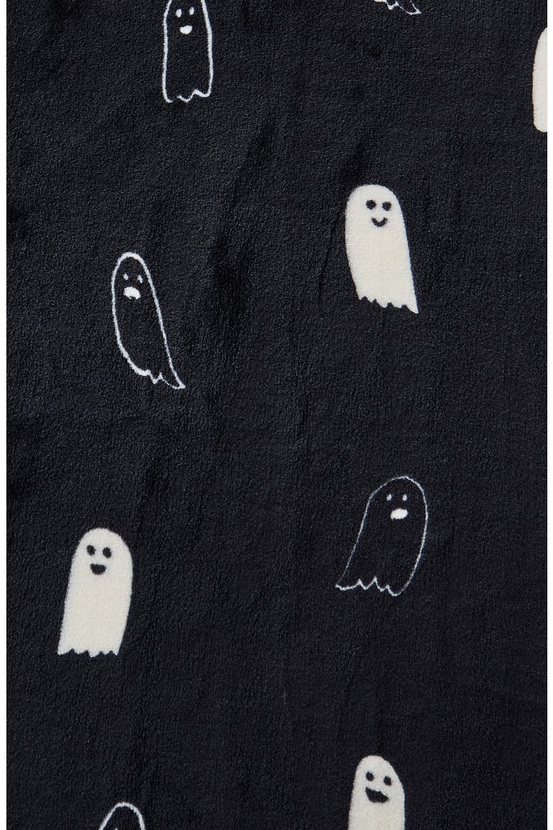 Boo Plush Throw Blanket, Alternate, color, NO COLOR