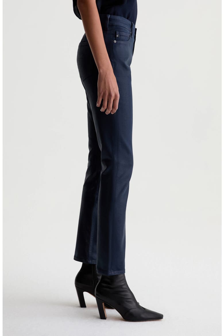 Mari Slim Ankle Straight Leg Jeans, Alternate, color, LTT LT DEEP TRENCHES