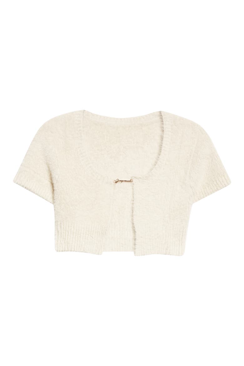 Jacquemus La Maille Neve Fluffy Crop Cardigan (Women) | Nordstrom