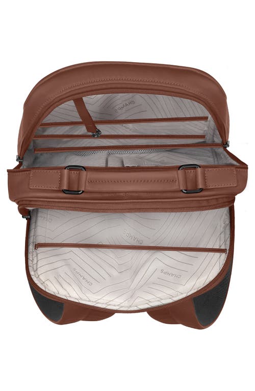 Champs Onyx Collection Compact Backpack In Brown
