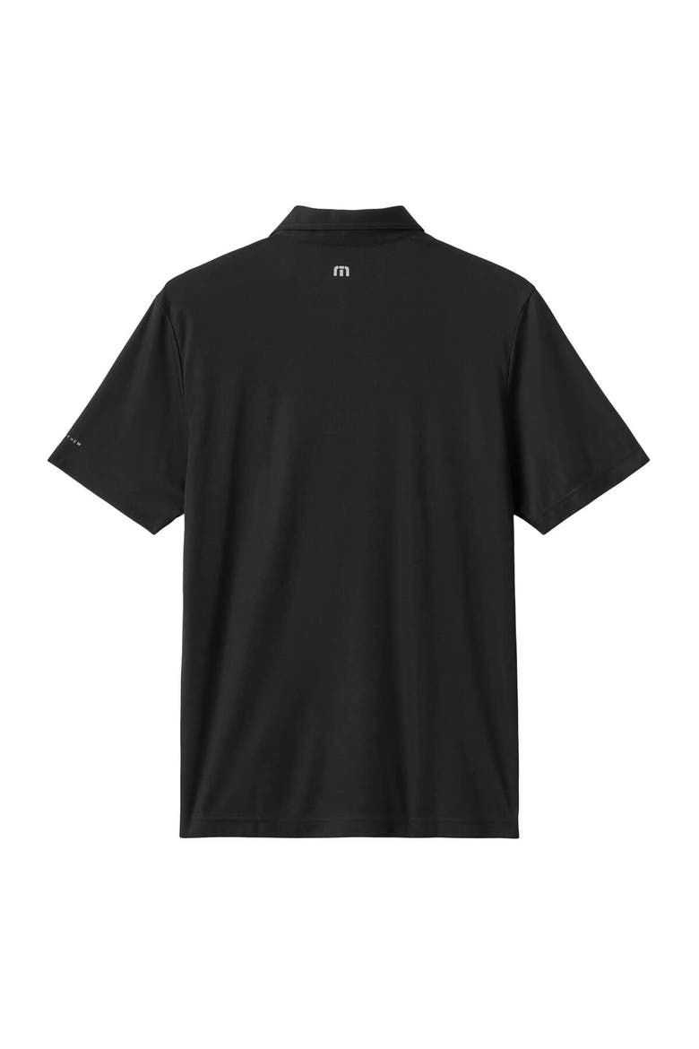 Men's TravisMathew Black Baltimore Orioles Playoff Pitch Tri-Blend Polo, Alternate, color, Black