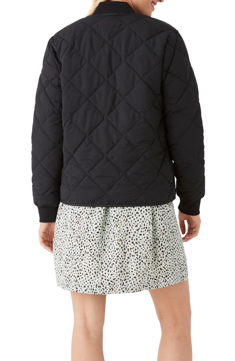 Frank And Oak Skyline Reversible Recycled Polyester Bomber Jacket, Alternate, color, 