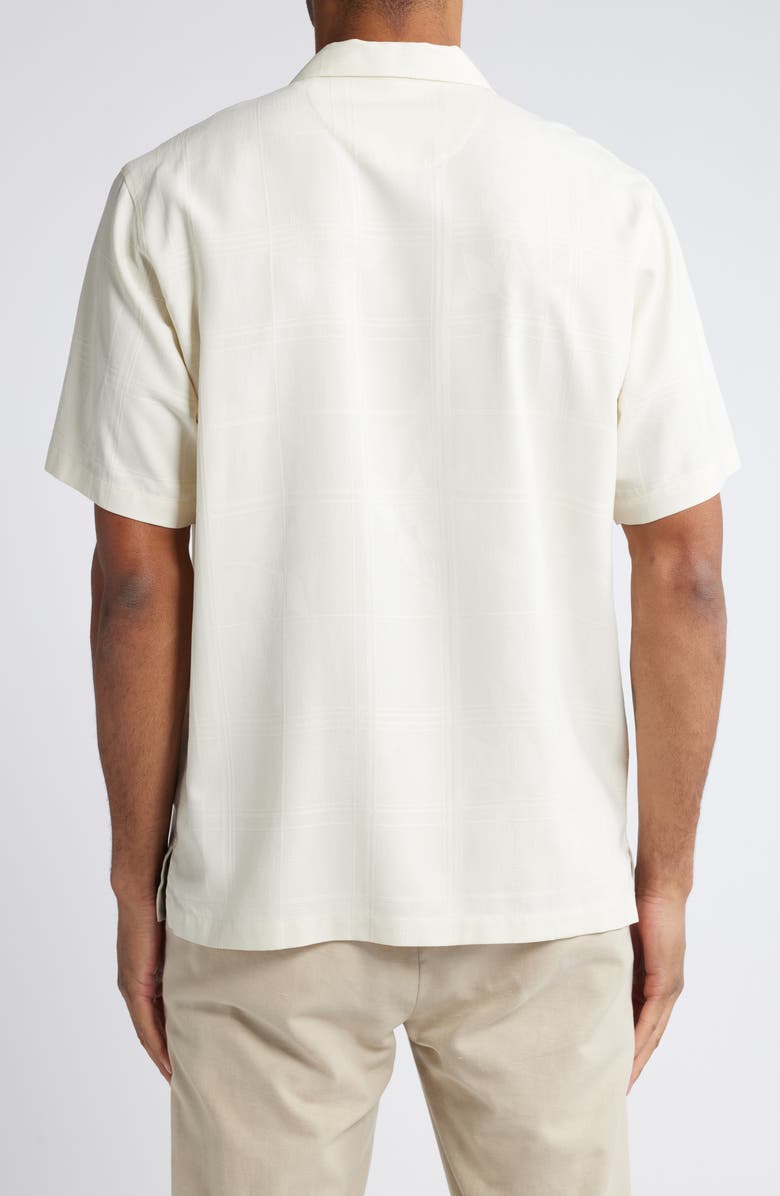 Tommy Bahama Bloom Terrace Short Sleeve Silk Button-Up Shirt, Alternate, color,