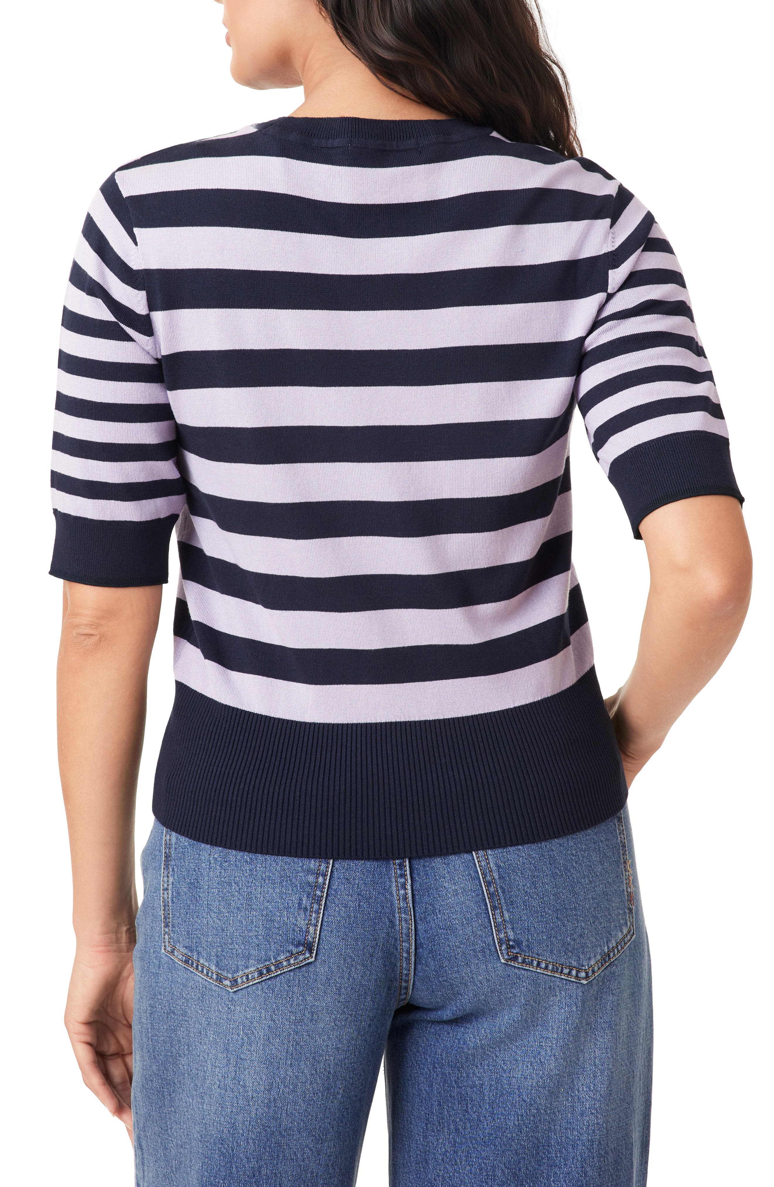 Crewneck Short Sleeve Sweater - image 2