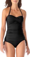 Anne Cole Women's Twist Front Bandeaukini Swim Top