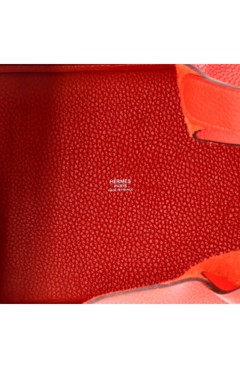 Pre-Owned Hermes Picotin Lock Bag Clemence MM, Alternate, color, Rouge Tomate