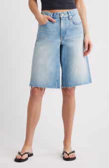 SLVRLAKE Mica Cutoff Denim Shorts