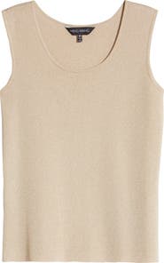 Ming Wang Scoop Neck Shell