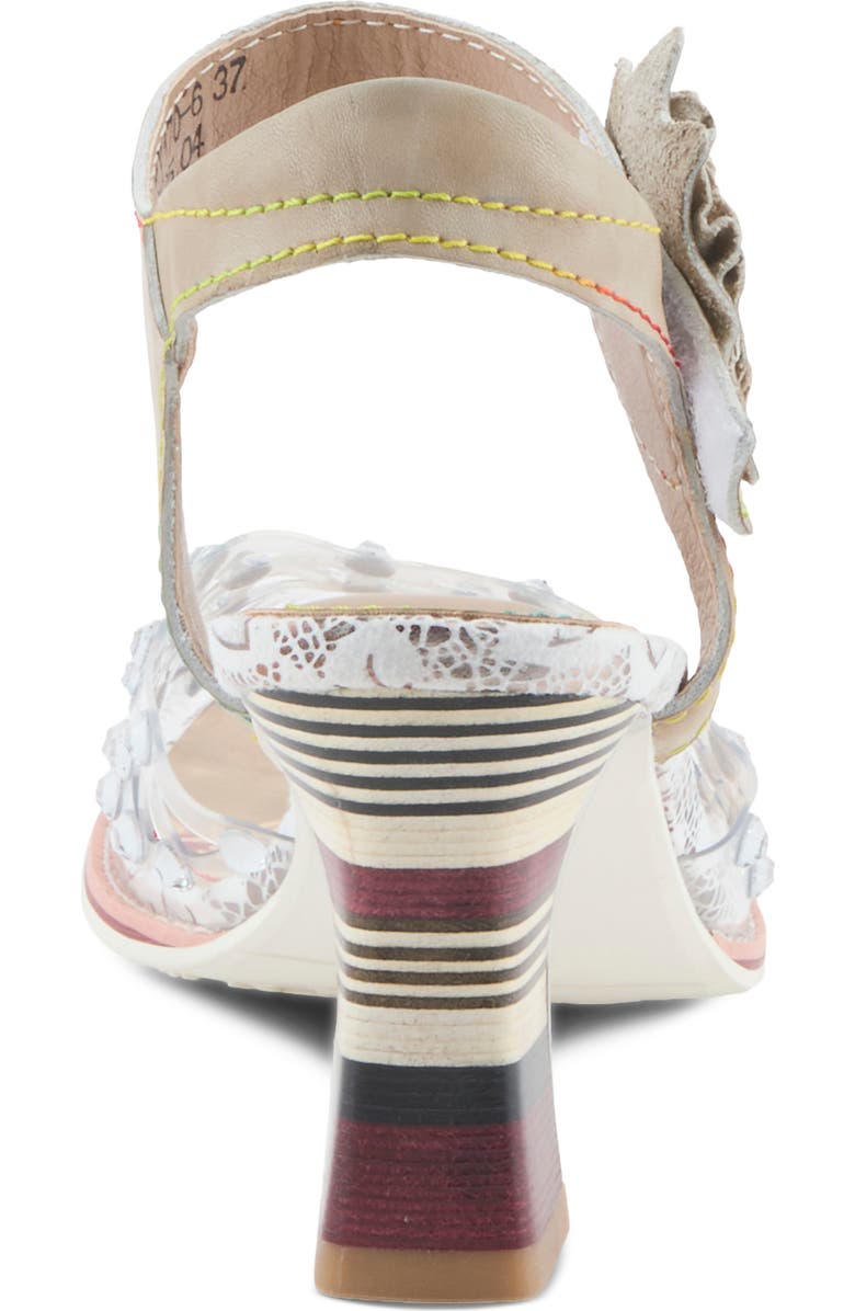 L'Artiste by Spring Step Sassylady Ankle Strap Sandal, Alternate, color, Light Taupe Multi