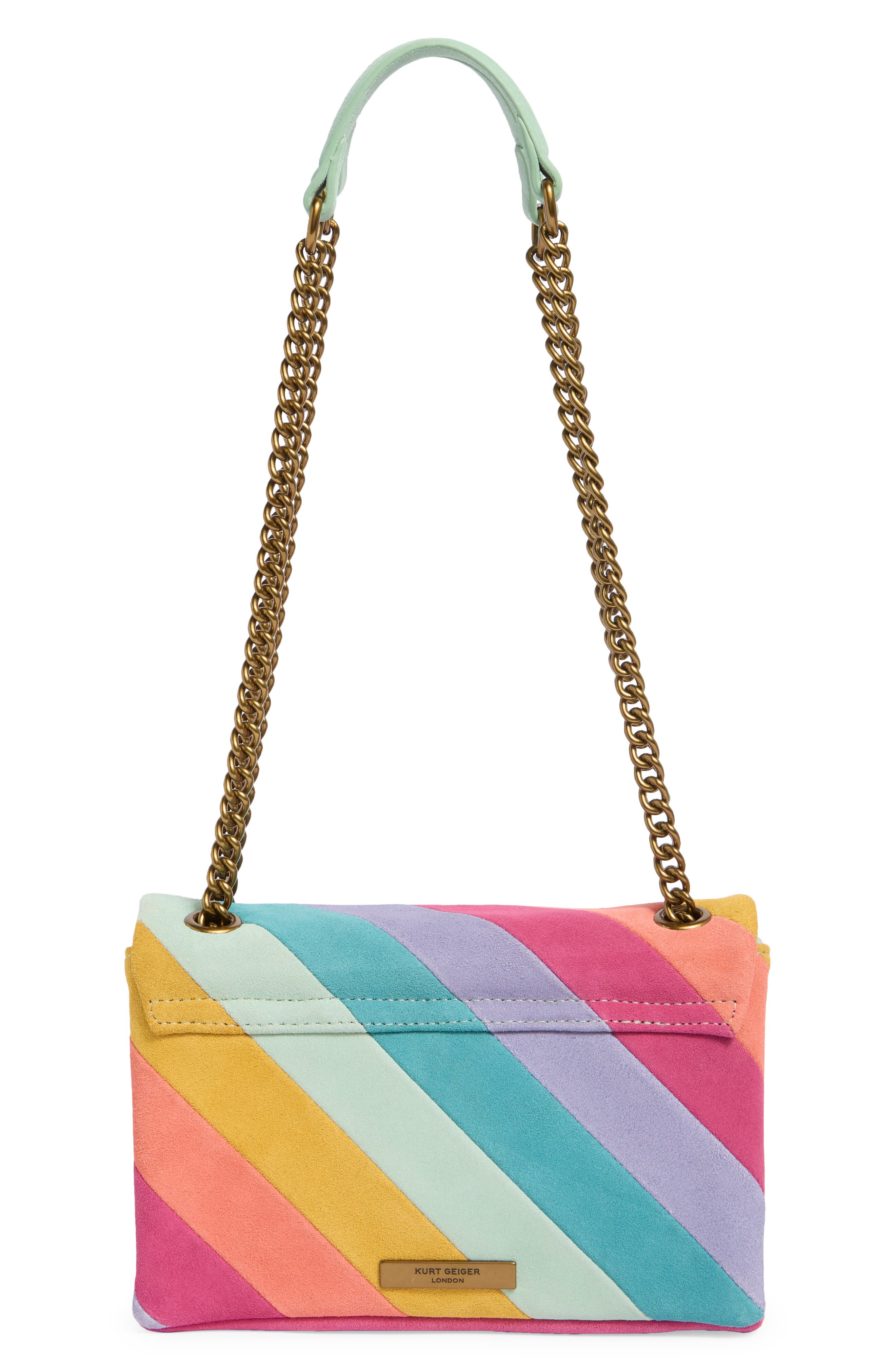 Kensington Leather Crossbody Bag, Alternate, color, RAINBOW MULTI