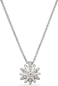 David Yurman Petite Starburst Pendant Necklace with Diamonds