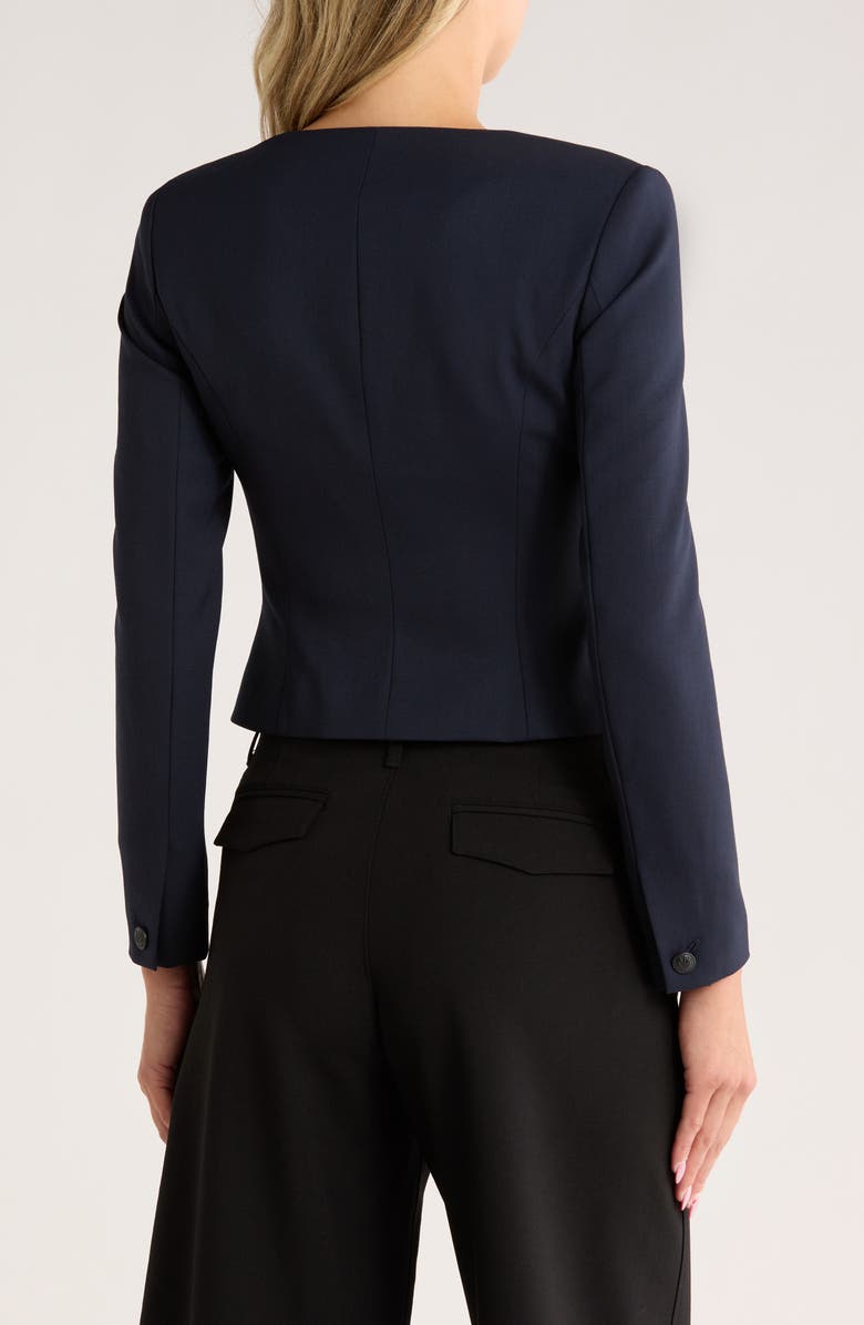 rag & bone Mariana Stretch Wool Blazer, Alternate, color, Dark Navy