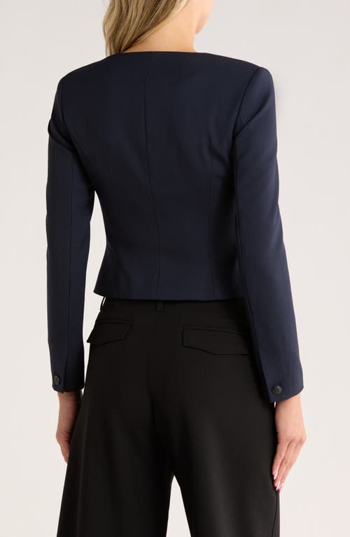 Rag & Bone Mariana Stretch Wool Blazer In Blue