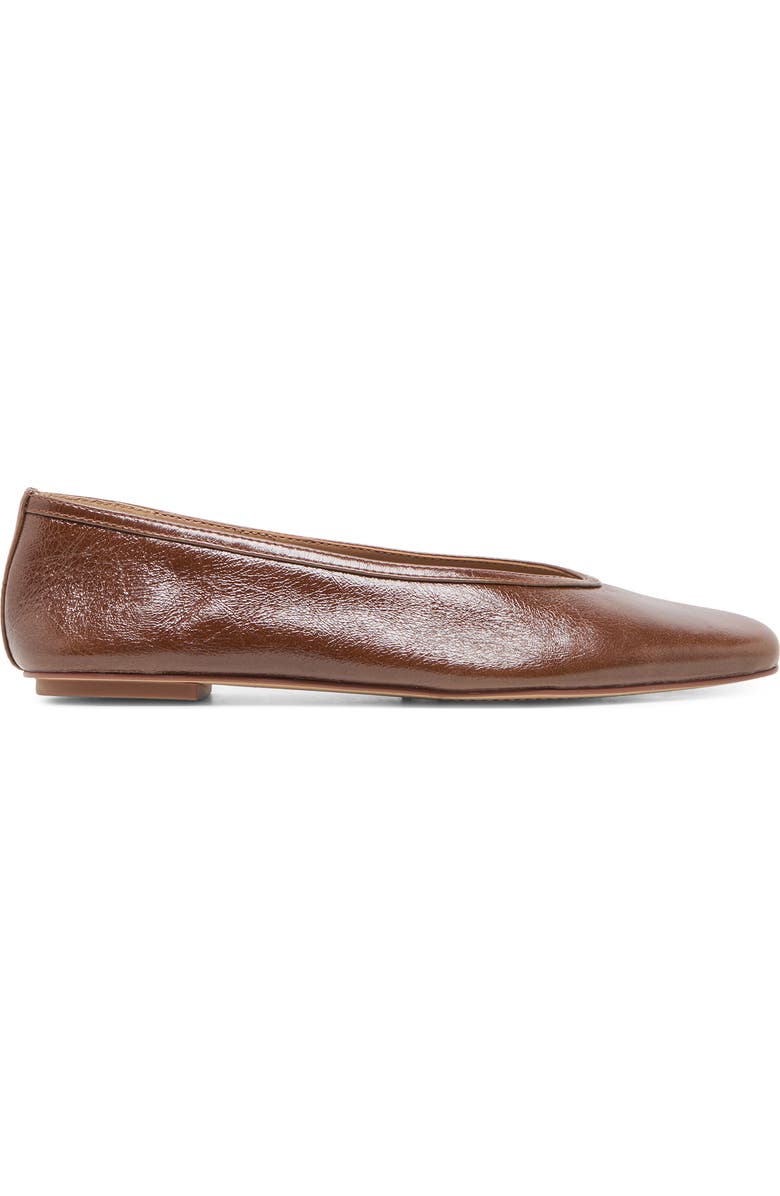 Dolce Vita Caret Flat, Alternate, color, Russet Leather