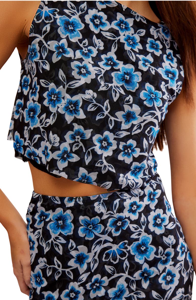Free People Mona Floral Tank & Midi Skirt Set, Alternate, color, 