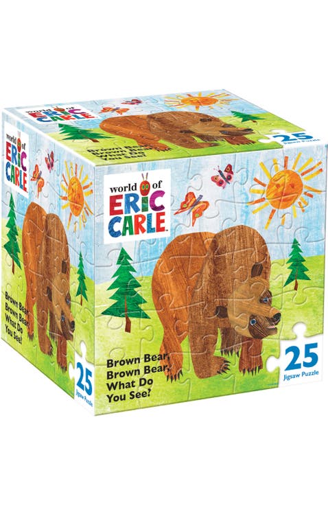 Eric Carle Brown Bear 25 Piece Puzzle