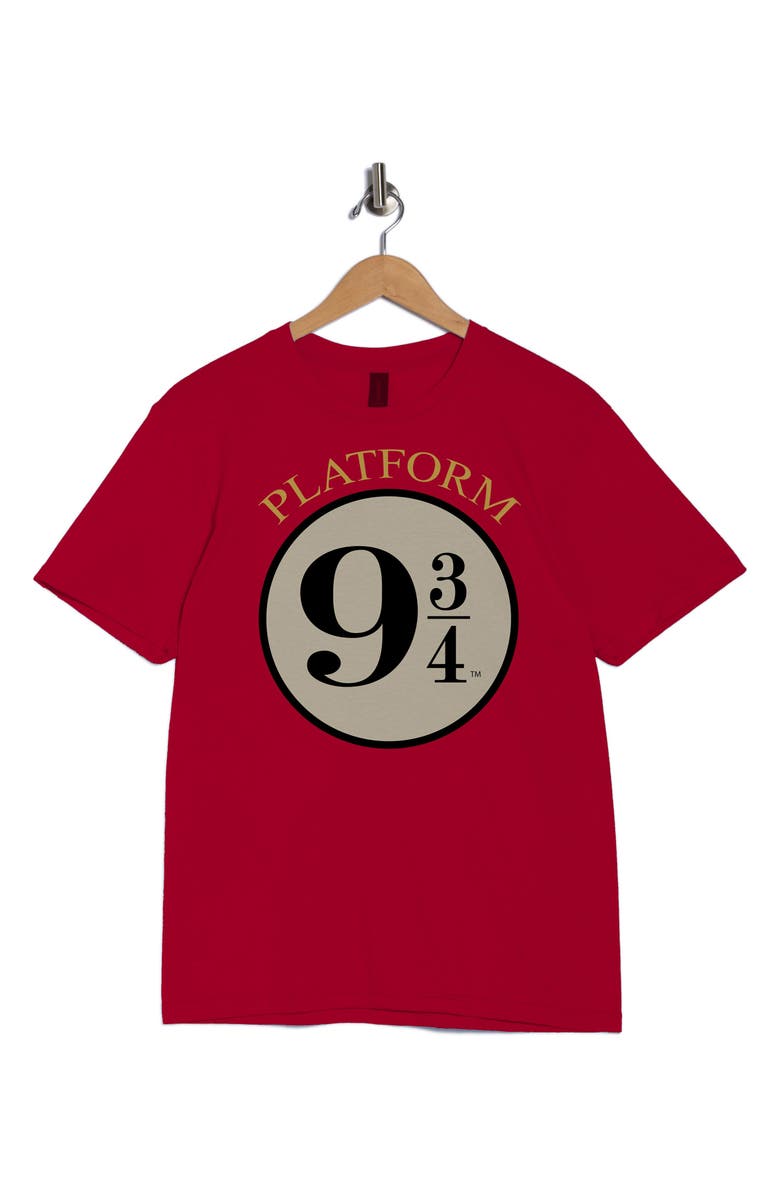 Monster Digital Harry Potter Platform 9 ¾ Graphic T-Shirt, Alternate, color, Red