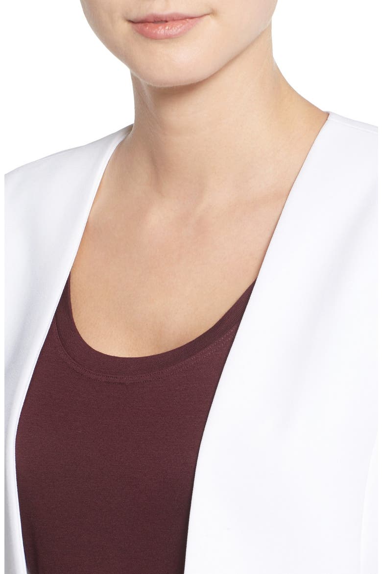 Open Front Blazer, Alternate, color, WHITE