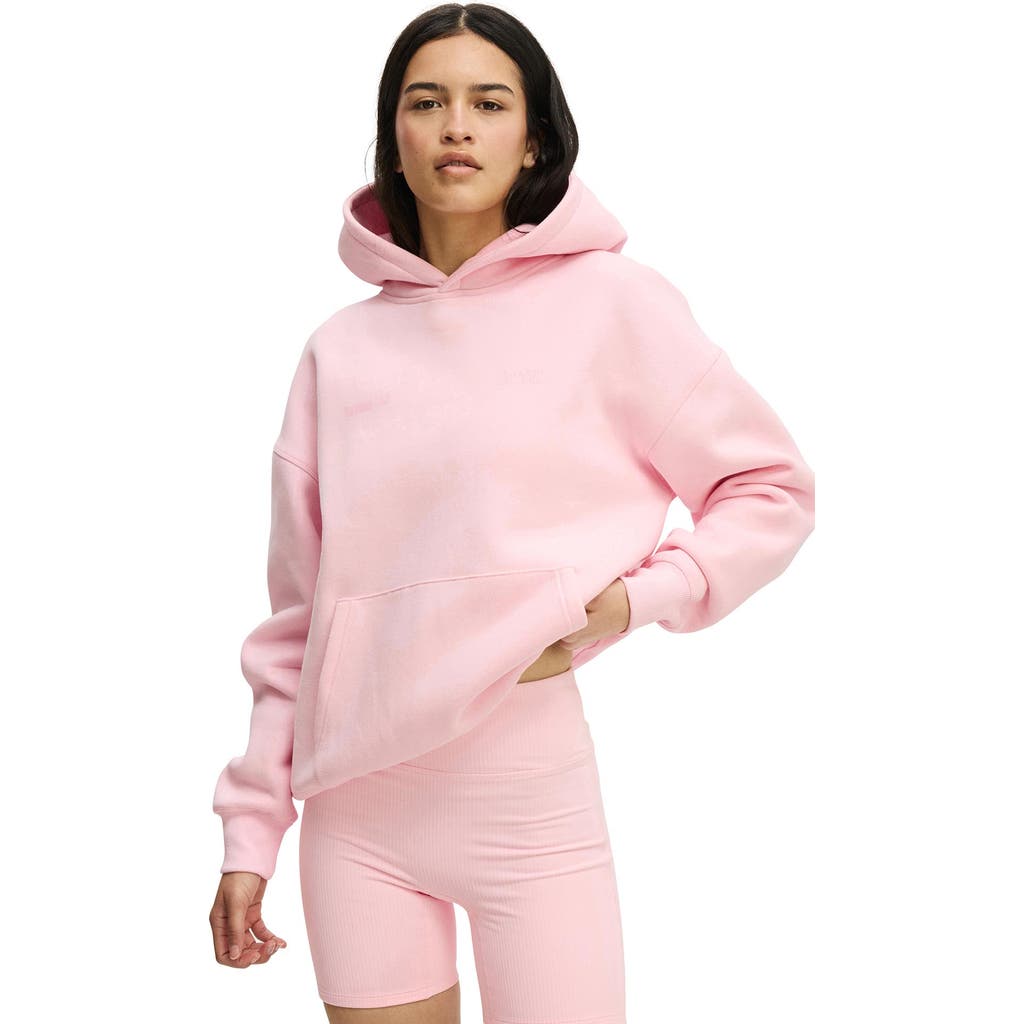 Cotton On Body Active Plush Premium Graphic Hoodie In Pink
