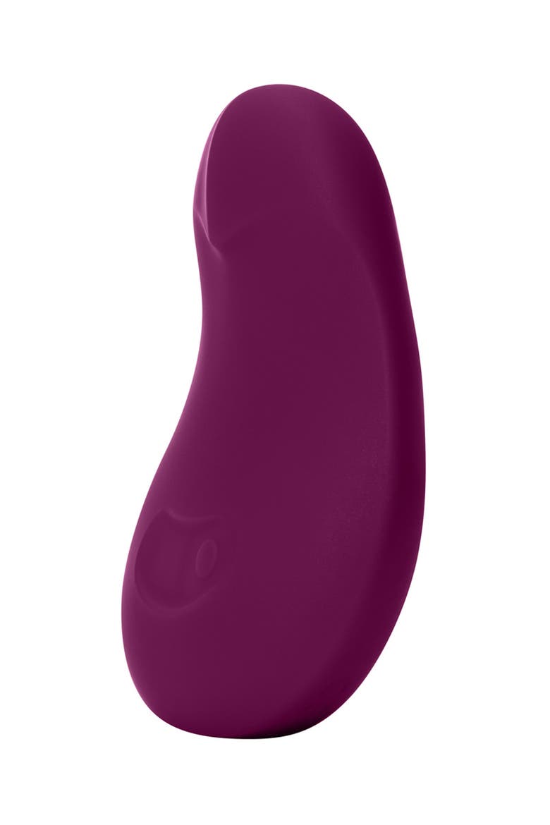 Pom Flexible Vibrator, Alternate, color, PLUM