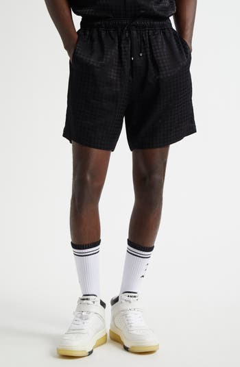 アミリ Amiri Quad Jacquard Short MA QUAD JACQUARD SHORT - Black | AMIRI