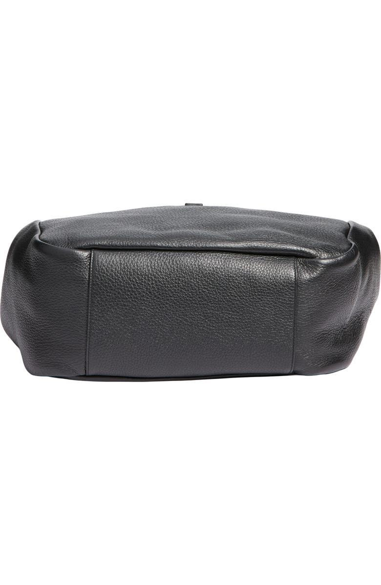 Saint Laurent Le 5 À 7 Bea Leather Tote, Alternate, color, 1000 Noir