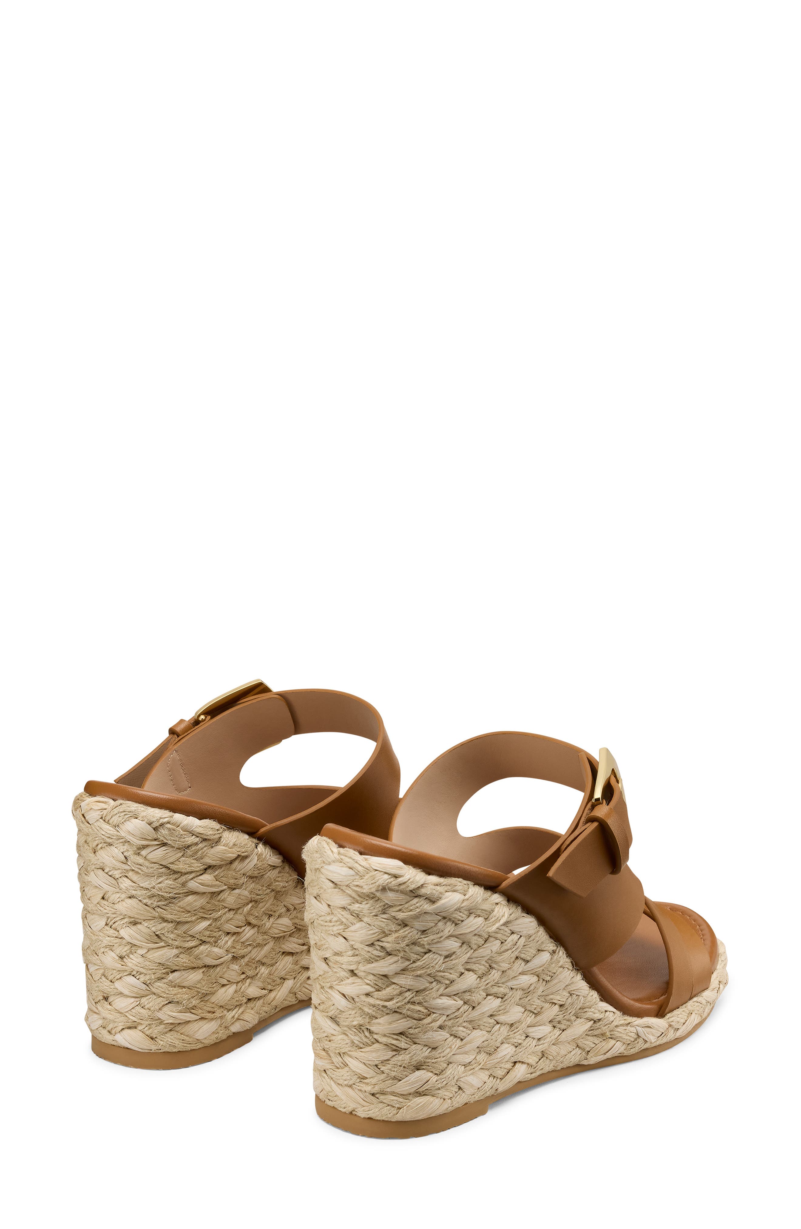 Stuart Weitzman Sai Espadrille Wedge Sandal, Alternate, color, Boho Tan
