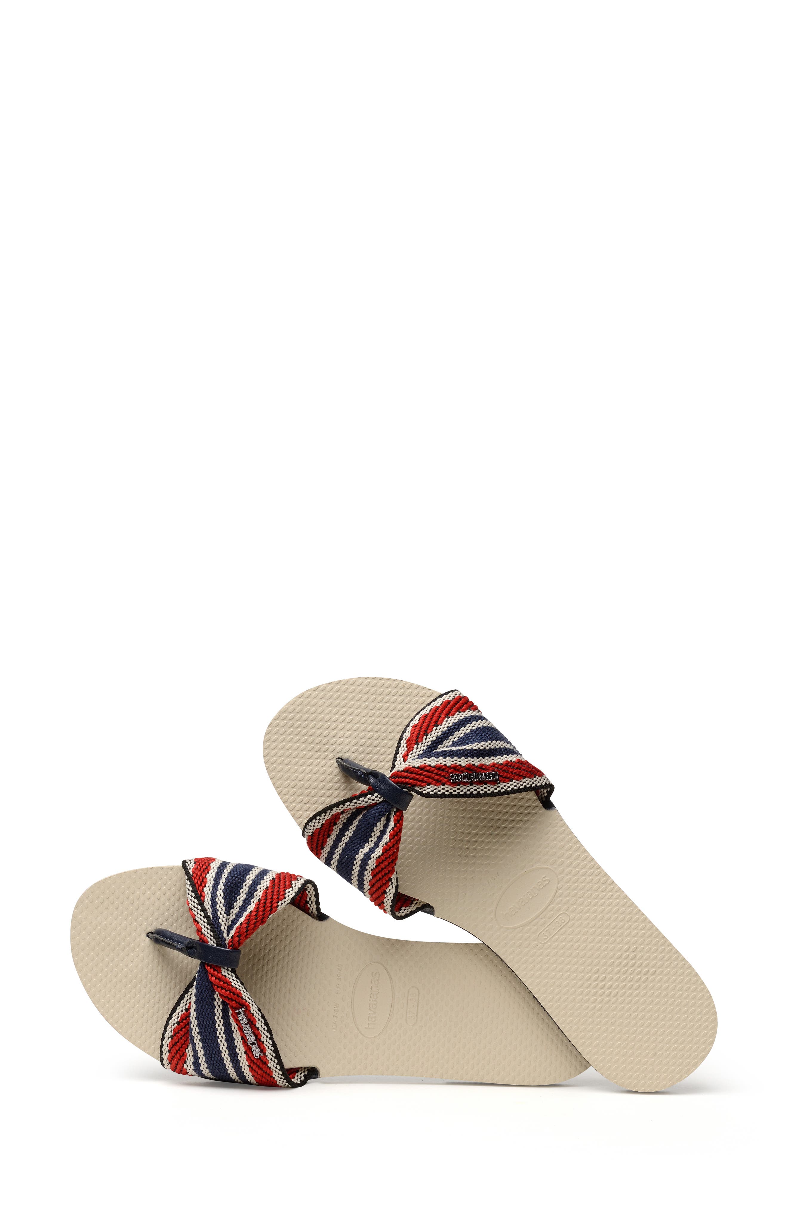 You St. Tropez Fita Sandal, Alternate, color, BEIGE