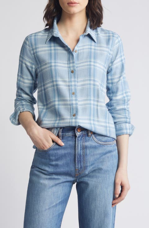 The Classic Stretch Flannel Button-Up Shirt