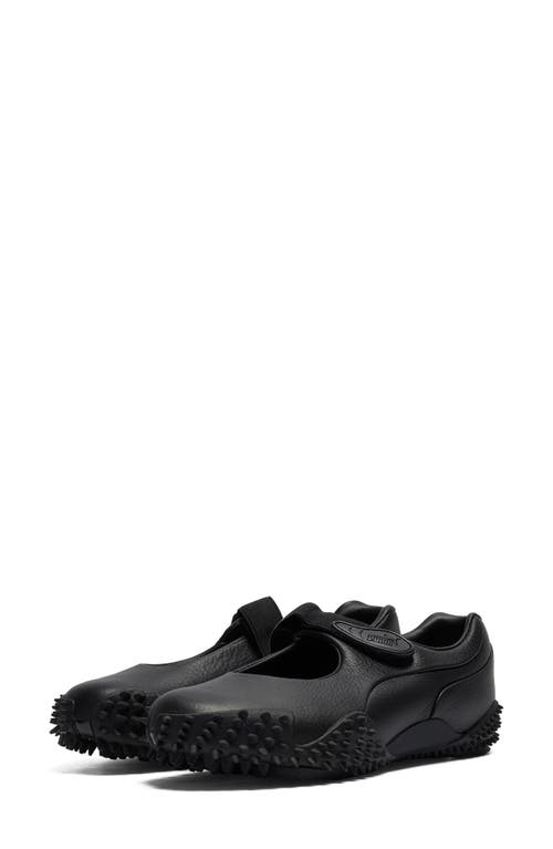 Puma Mostro Fey Leather Sneakers Women In Black