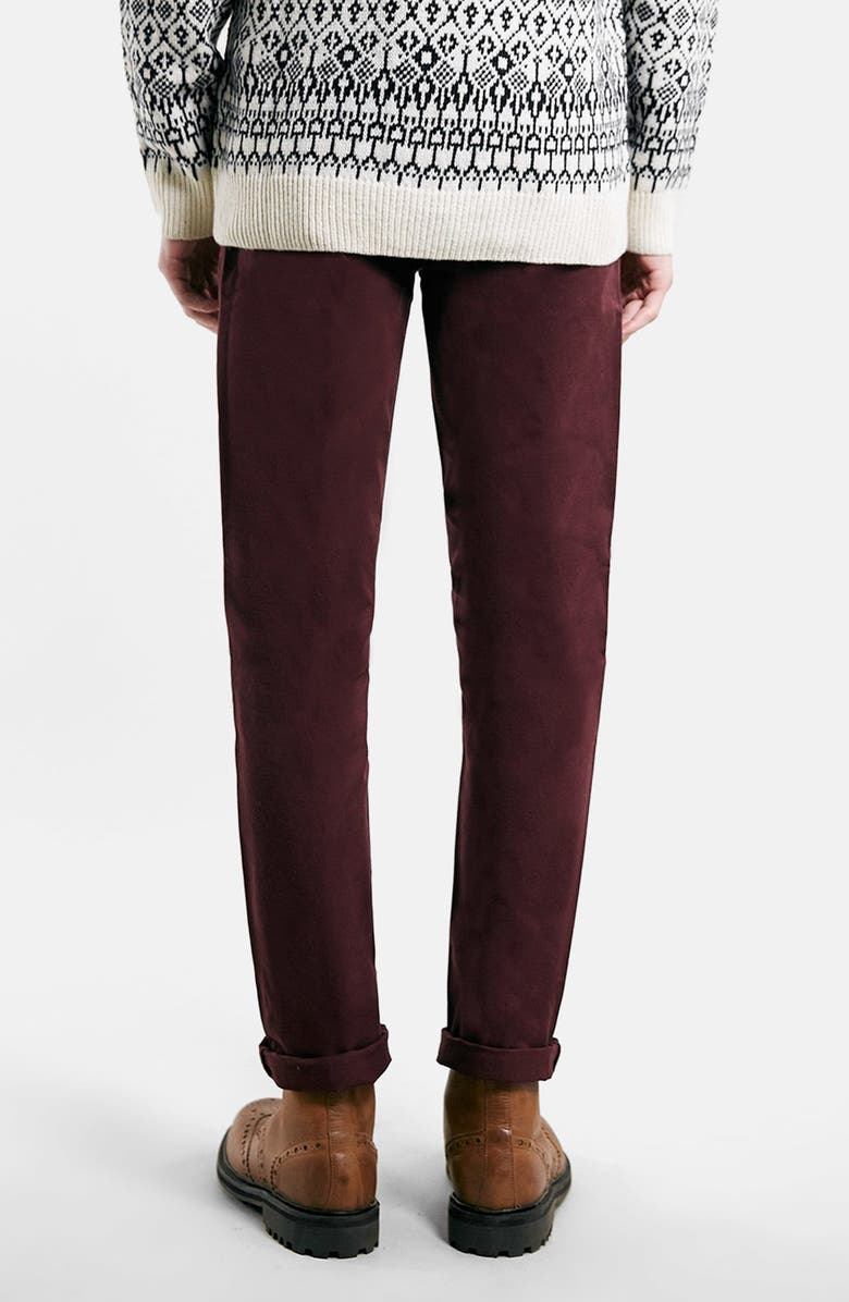 Topman Skinny Fit Chinos, Alternate, color, 