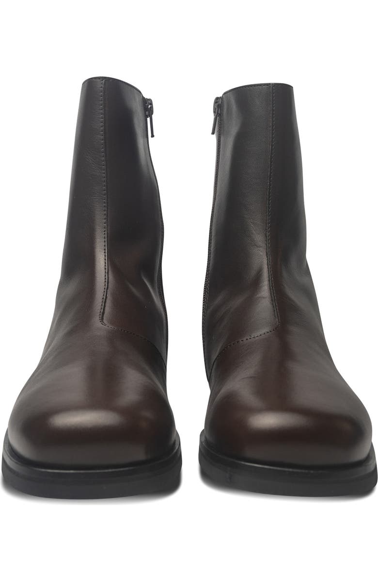 Collegium Stivale Leather Boot, Alternate, color, Marrone Leather
