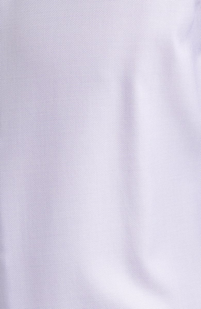 ZANETTI Textured Oxford Dress Shirt, Alternate, color, Lavender