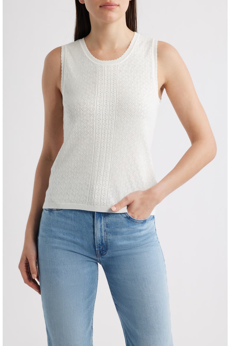 The Steele Sweater Tank, Main, color, IVORY
